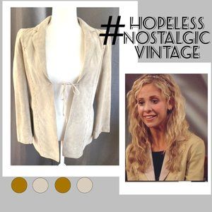 Seude Tan Bebe jacket ASO Buffy Summers